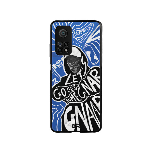 

DailyObjects Gnarcotic Glass Case Cover For Xiaomi Mi 10T