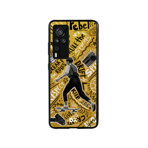 

DailyObjects Rule The Streets Glass Case Cover For Vivo X60 Pro