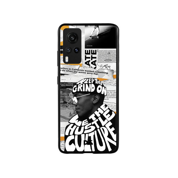 

DailyObjects We The Hustle Cultre Glass Case Cover For Vivo X60