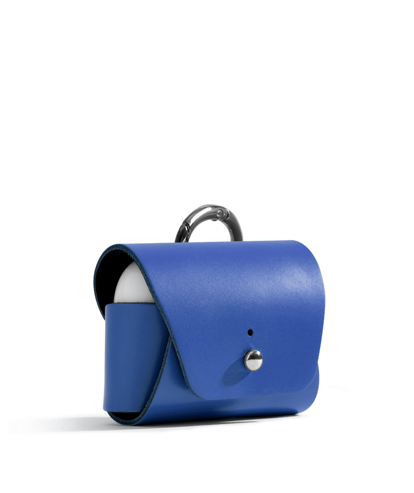 Blue Airpods Pro Leather Case Cover Buy At DailyObjects