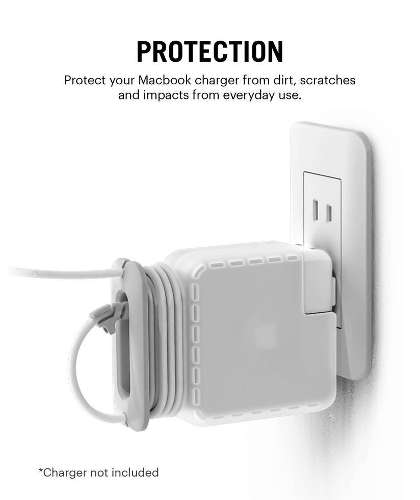 Cord Mac Magsafe Charger Crest MacBook Adapter Case With Cable