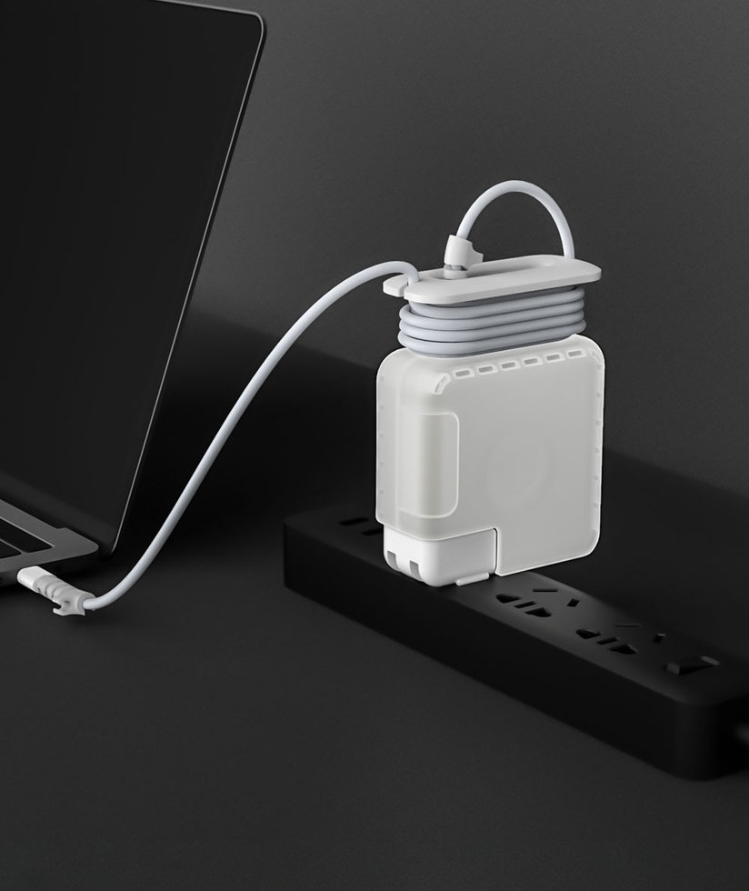 Macbook Power Adapter Cover Protector Case Adapter Organizer Cover