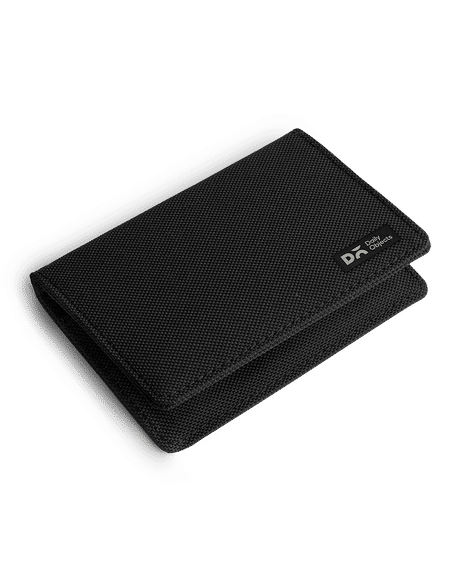 Black Ballistic Nylon Card Wallet