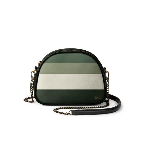 

DailyObjects Green Quad - Arch Crossbody Bag