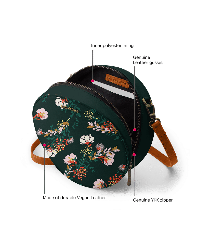 DailyObjects Lush Midnight Orbis Crossbody Bag Buy At DailyObjects