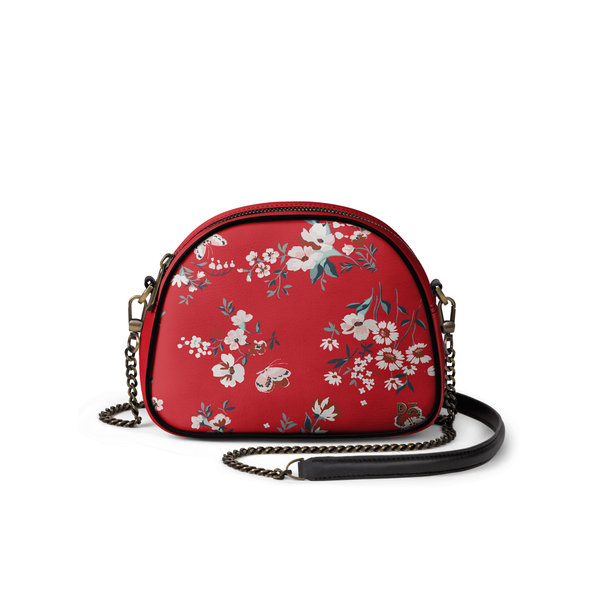 

DailyObjects Red Buterflies - Arch Crossbody Bag