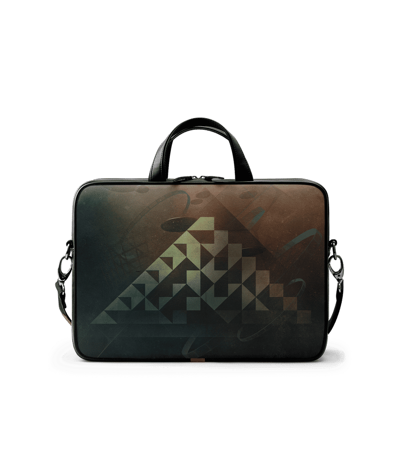 Pyramid messenger cheap bag
