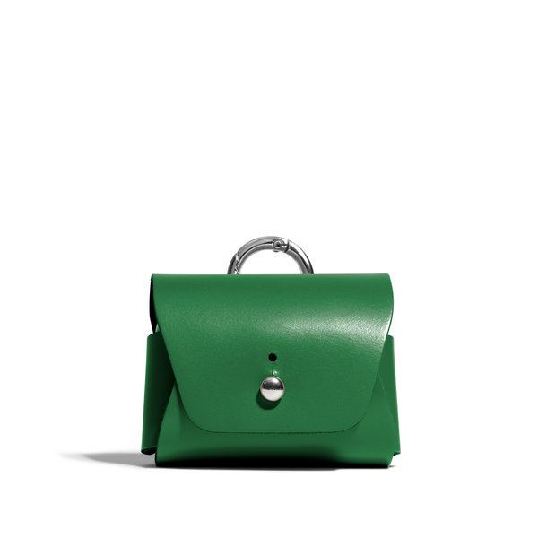 

Green Airpods Pro Leather Case Cover
