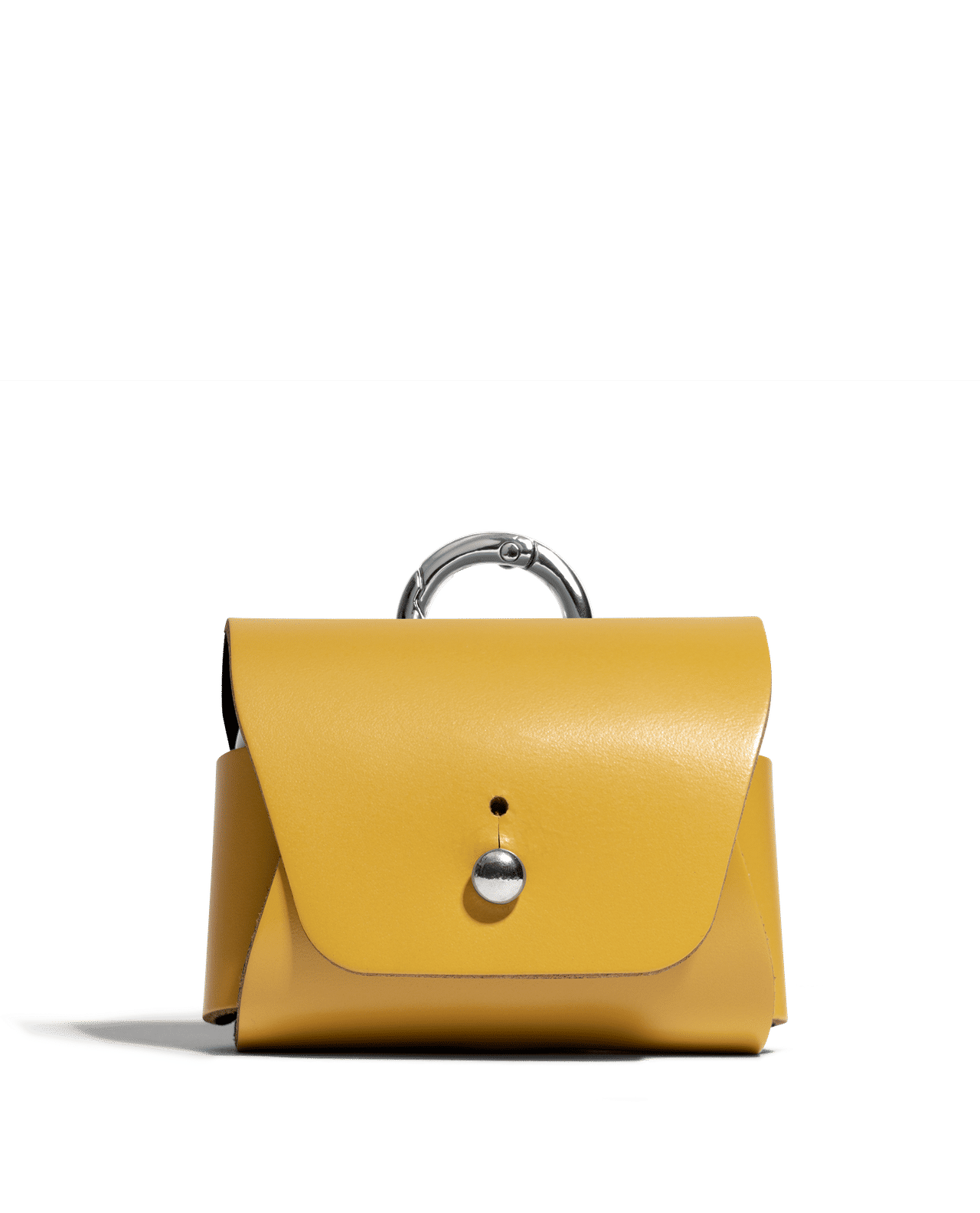 Yellow Airpods Pro Leather Case Cover