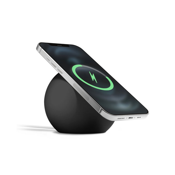 

Pebble MagSafe Compatible Charging Stand (Black)