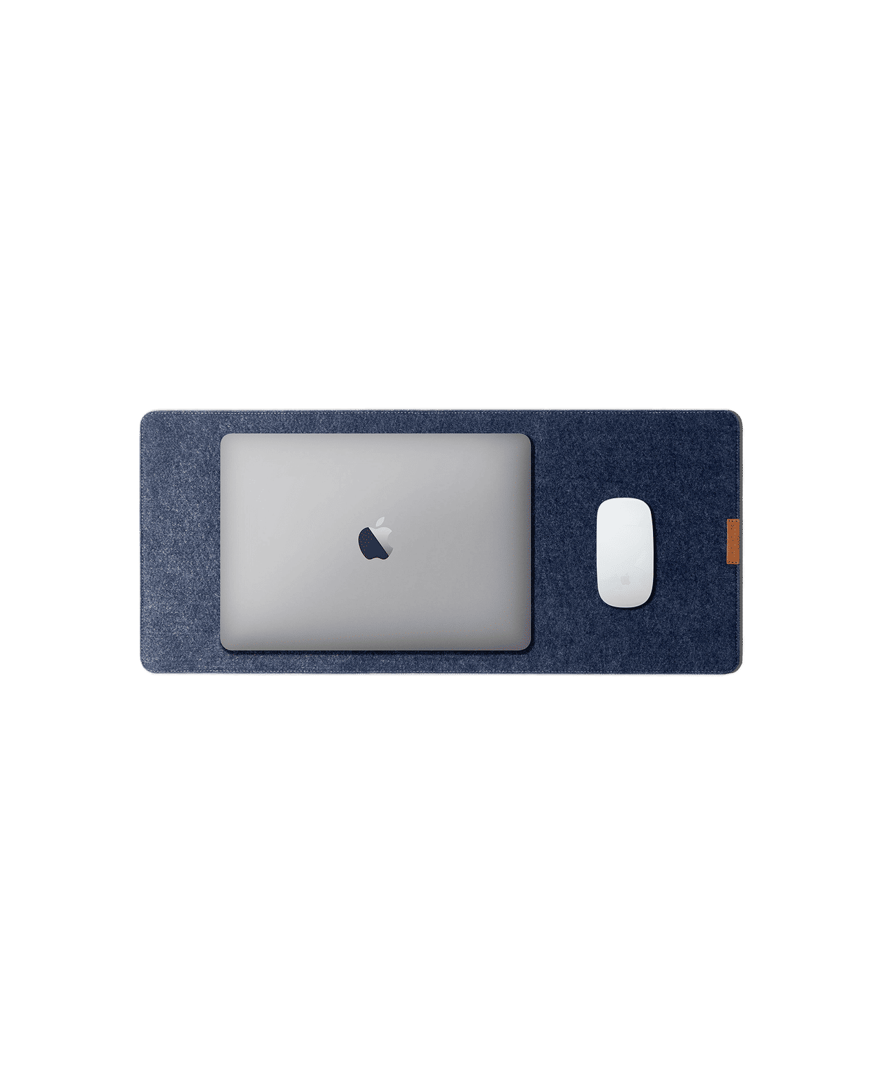 Turf Felt Mini Desk Mat (Blue)