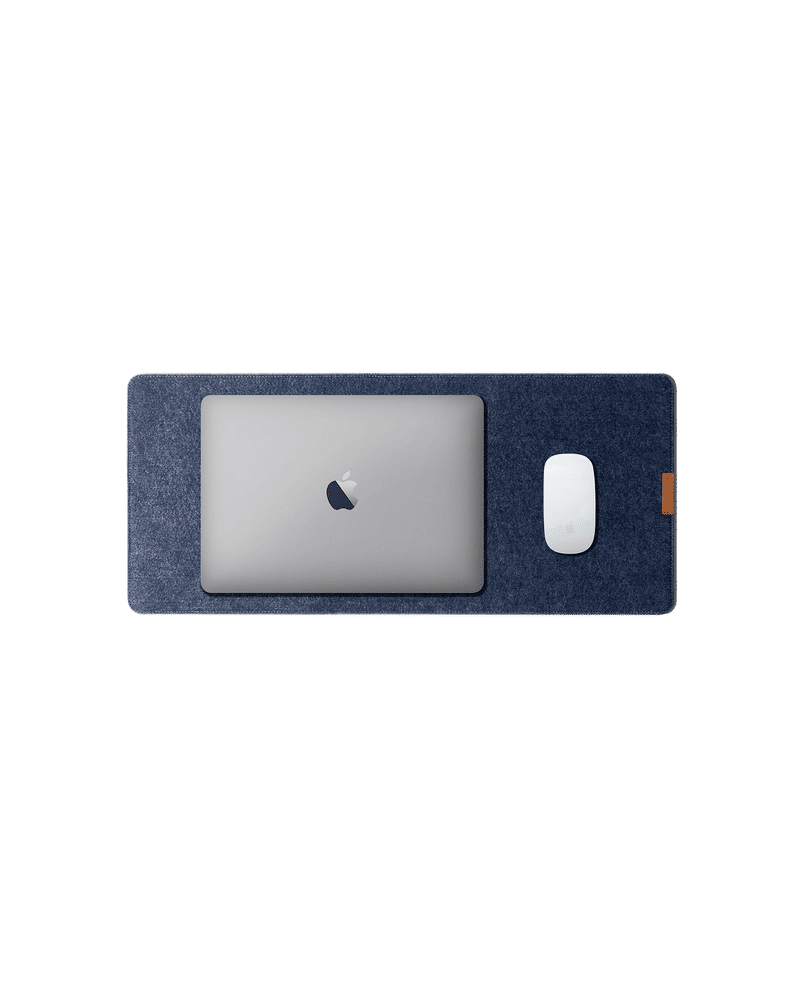Turf Felt Mini Desk Mat (Blue)
