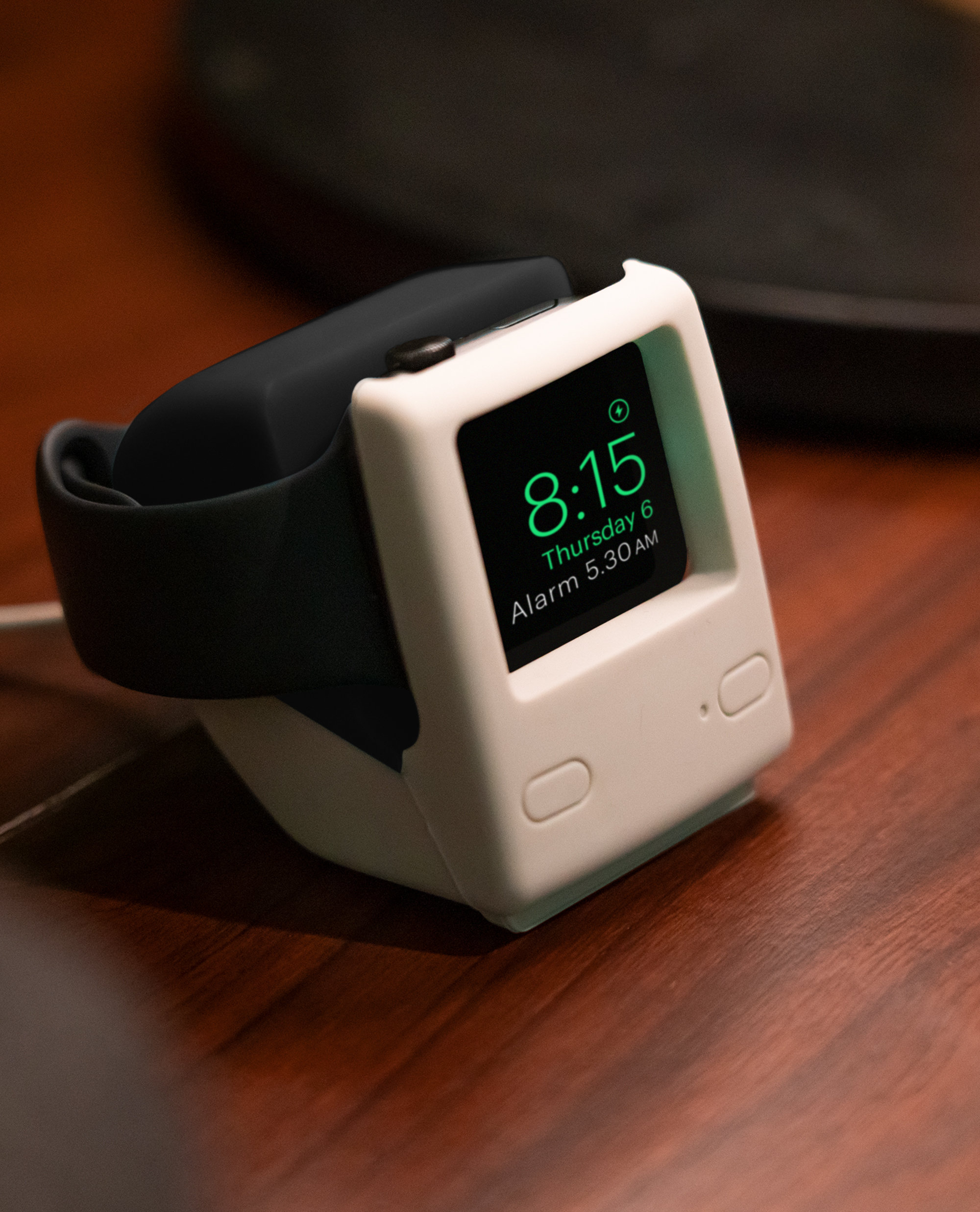 Buy this Classic Mac Stand for Apple Watch (or 3D Print it for Free) |  All3DP