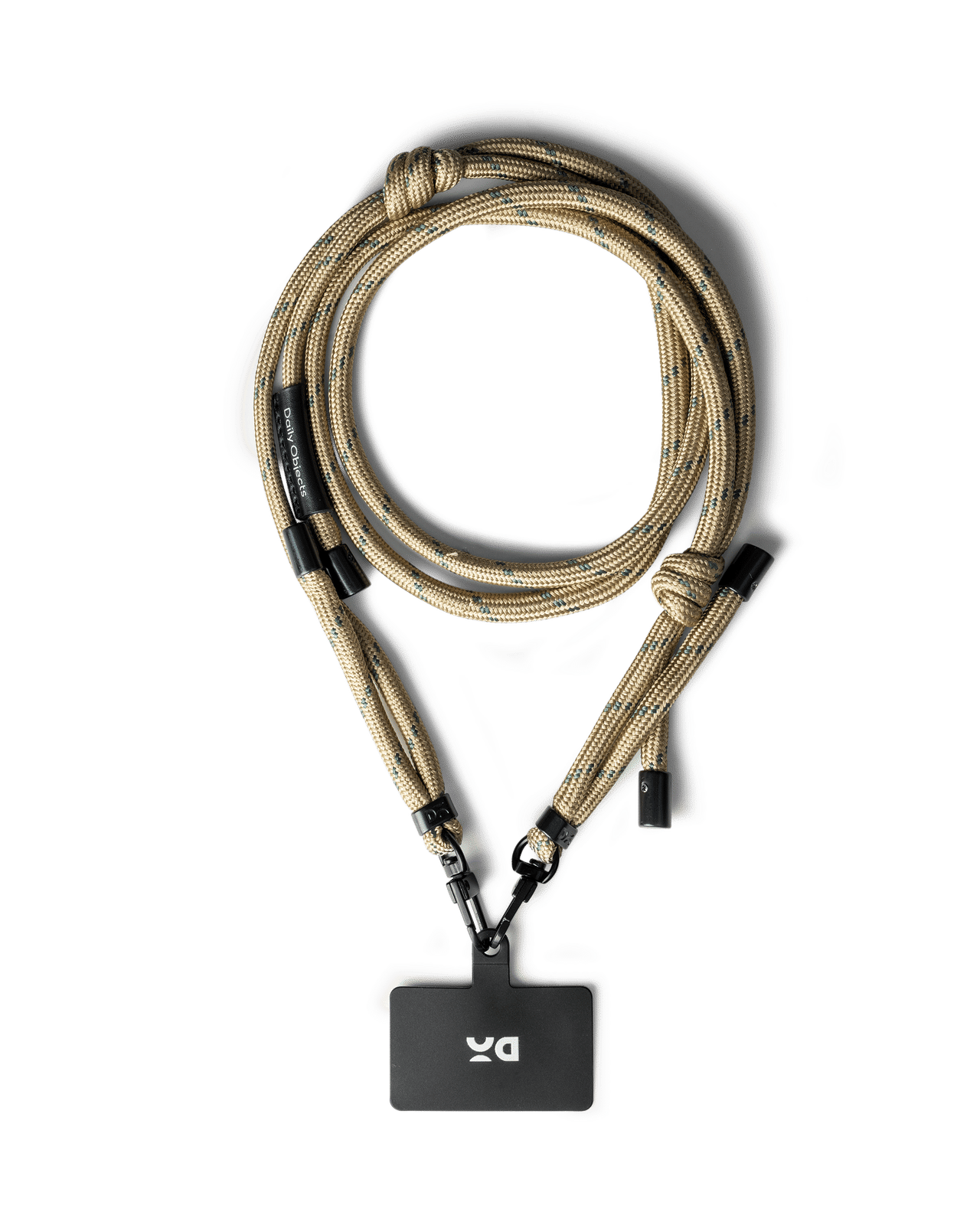Beige Crossbody Phone Lanyard - Cord