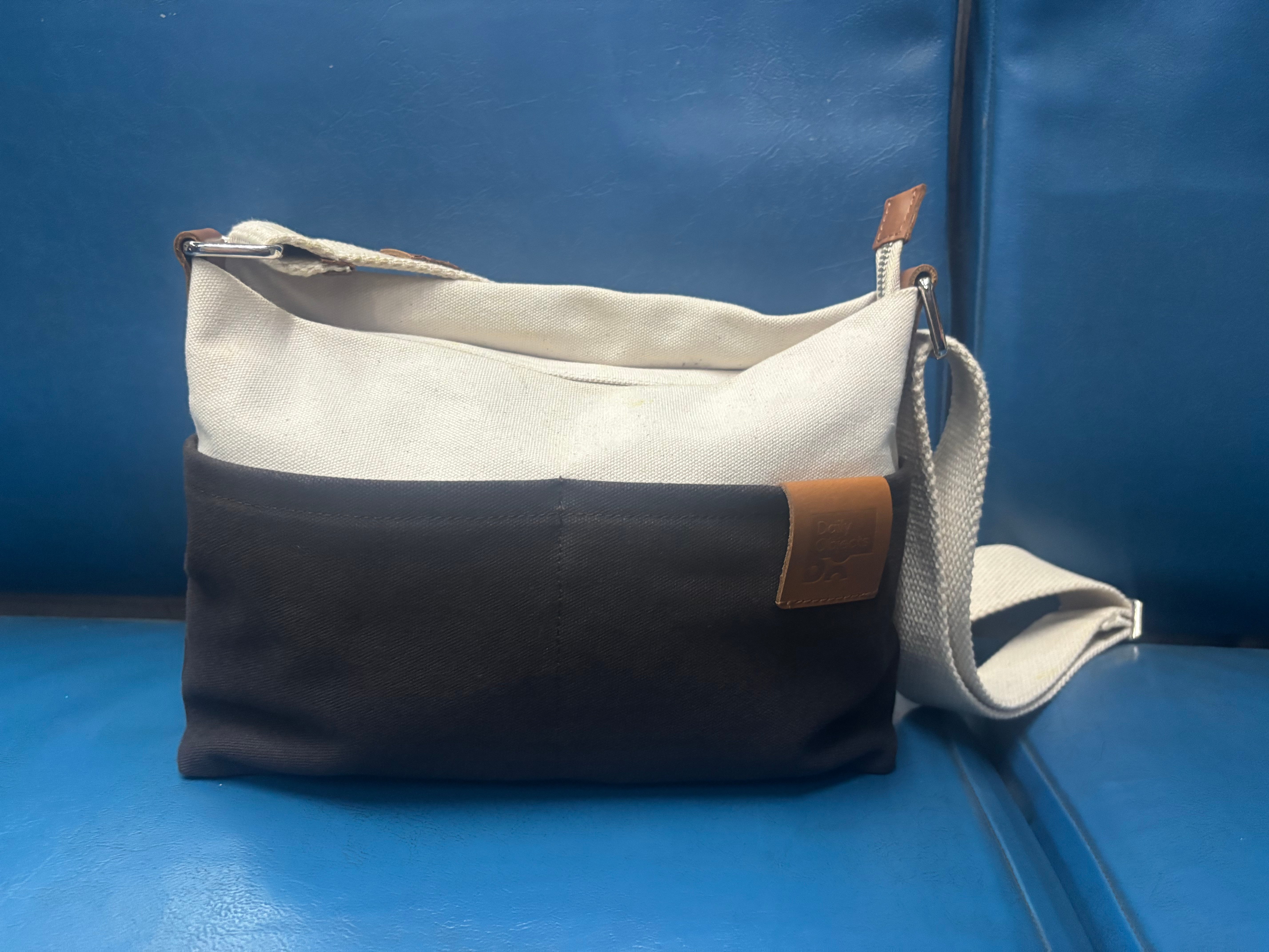 ★TOUT Y EST★ Leather Square Crossbody Bag Ivory FA2203BG02 All White Sunday Crossbody Buy At DailyObjects