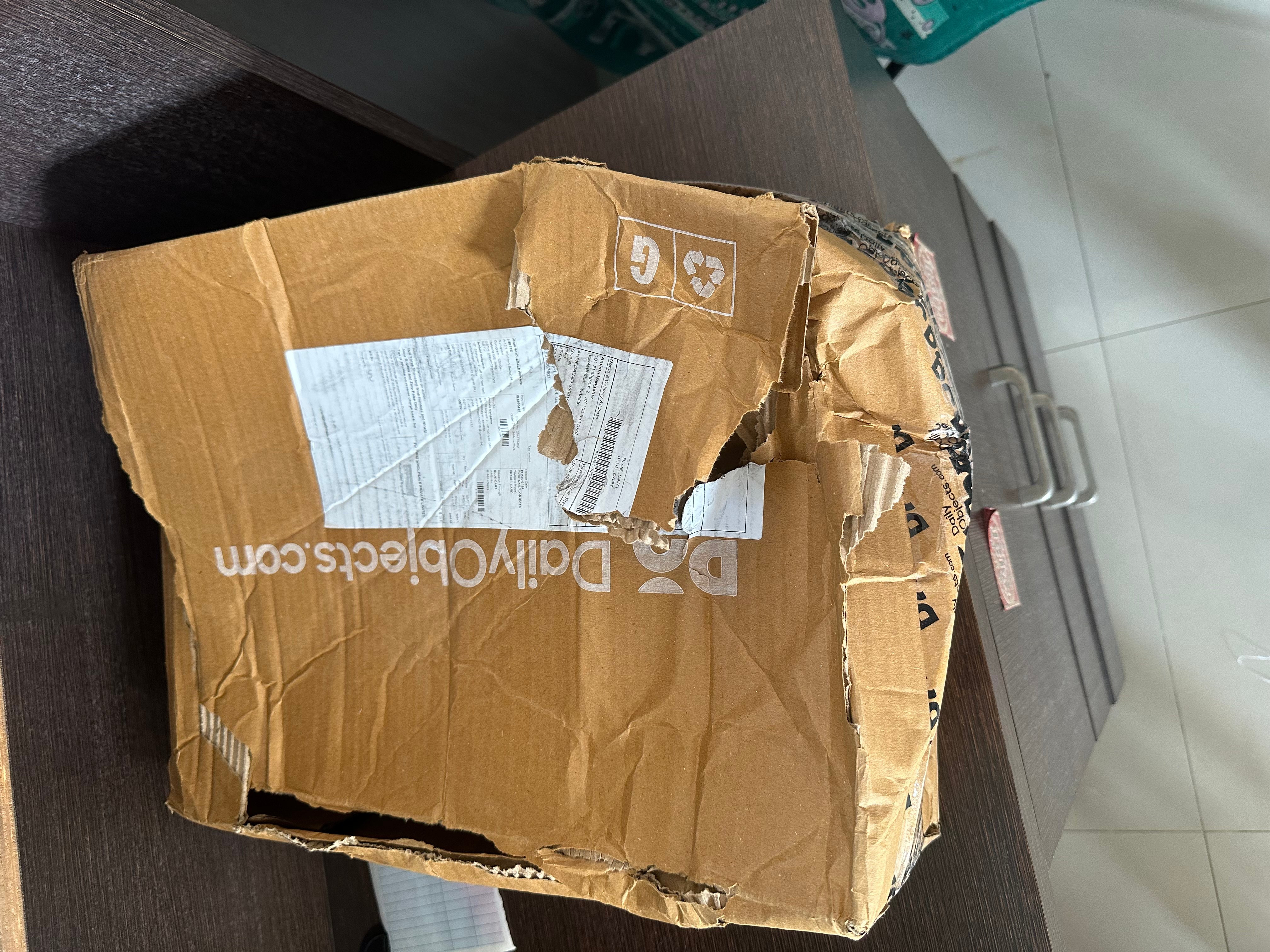 GREAT PRODUCT . DELIVERY PARTNER ISSUE