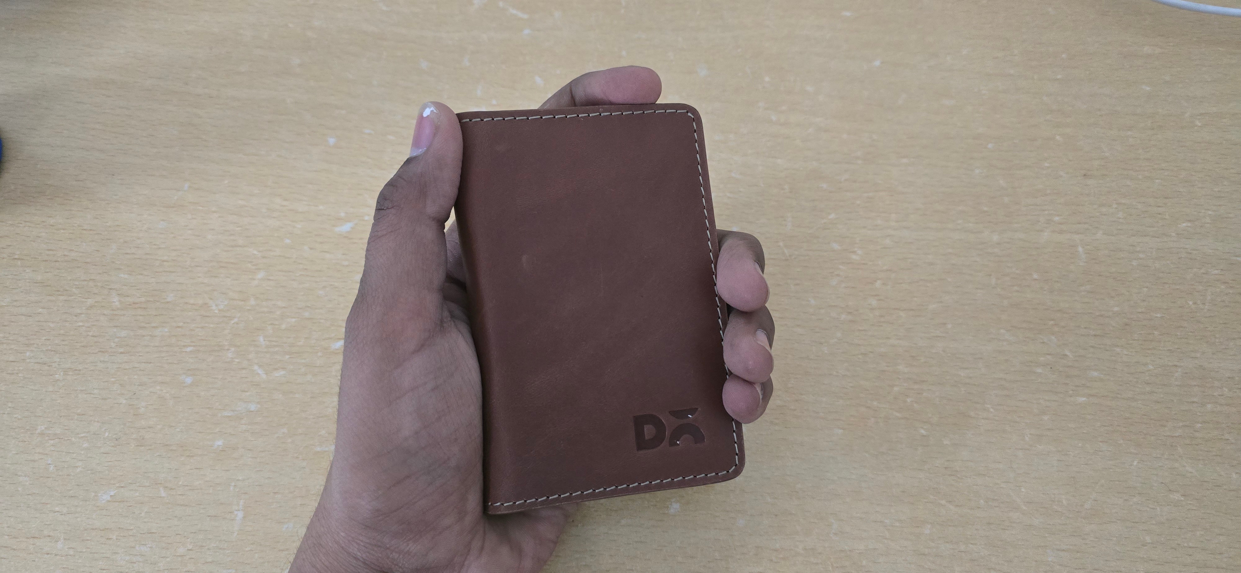 VERY GOOD QUALITY LEATHER & POCKET SIZE